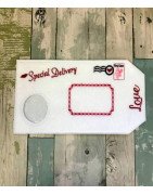 In Hoop Elf Large Envelope Valentines Day