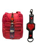In Hoop Water Bottle Heart