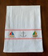 Faux Smocking Sailboats