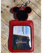 In Hoop Mr Mouse Badge Holder