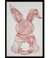 Mandala Bunny Back