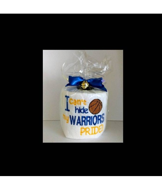 Toilet Paper Basketball Design Warriors