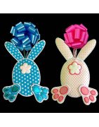 In Hoop Bunny Back Door Hanger 