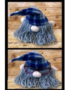 In Hoop Gnome Head to Hold Glasses