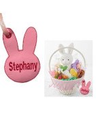 In Hoop Easter Basket Tag Set