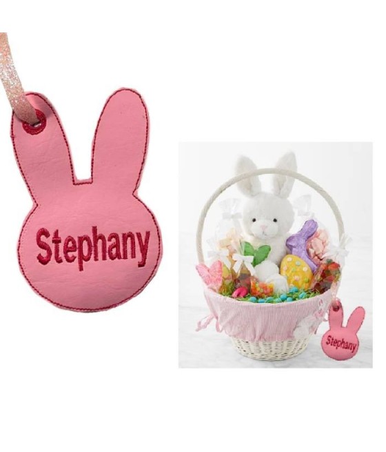 In Hoop Easter Basket Tag Set