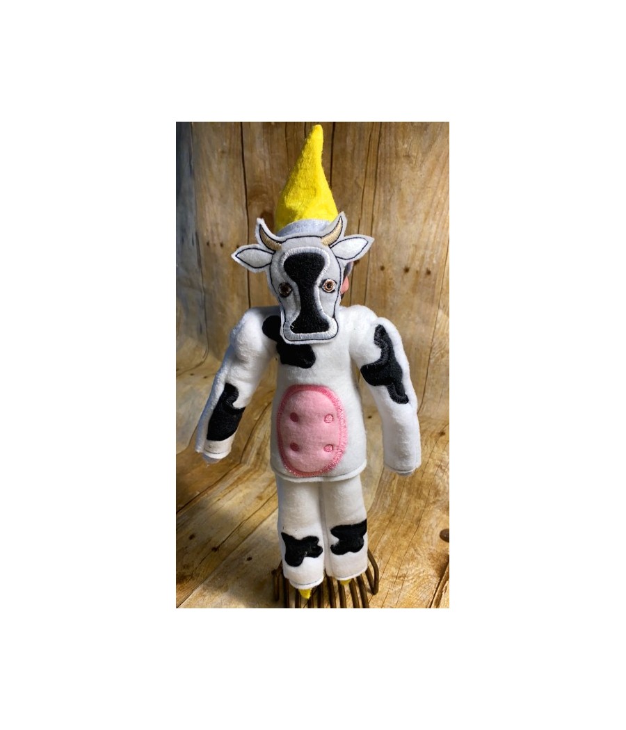 In Hoop Elf Costume Cow