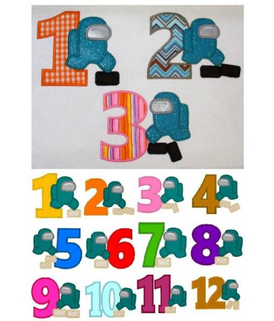 Applique Imposter Numbers