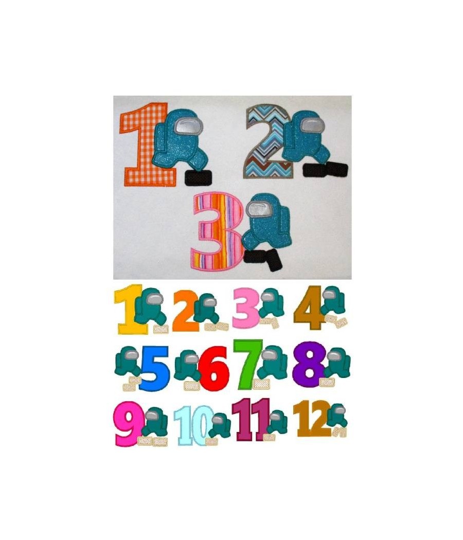 Applique Imposter Numbers
