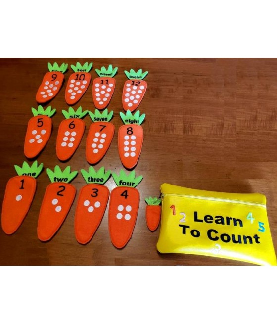 In Hoop Learn To Count Carrots