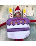 In Hoop Elf Costume Birthday Cake