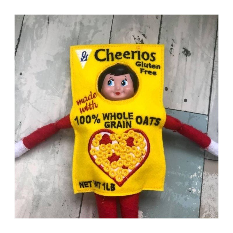 In Hoop Elf Costume Yellow Cereal