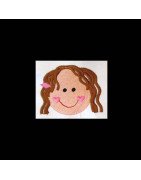 Little Girl with Long Hair