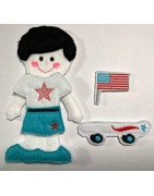 Simon Flat Doll