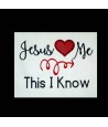 Jesus Loves Me Saying with Heart
