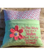 Pillow Palz Mother with 3D Flower