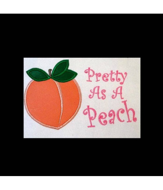Pretty as a Peach Saying