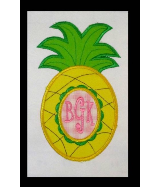Monogram Pineapple Frame