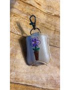 In Hoop Sanitizer Holder Potted Flower