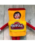 In Hoop Elf Costume Play Dough