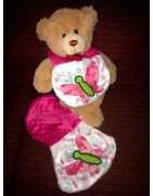 In Hoop 3D Butterfly Burp and Bib Set
