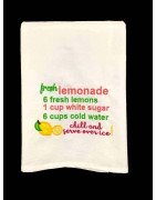 Lemon Kitchen Towel Saying Set