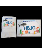 Monogram Frame Shark