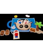 In Hoop Pirate Puppet and Play Set