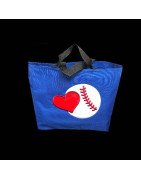 Baseball Heart Applique