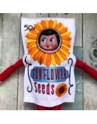 In Hoop Elf Costume Sunflower Seeds Pack