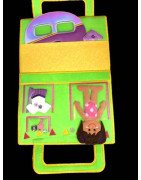 In Hoop Flat Doll Case With Camper and Doll
