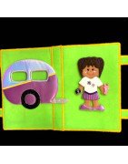 In Hoop Flat Doll Case With Camper and Doll
