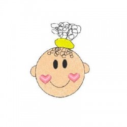 girl-yellow-ponytail-holder