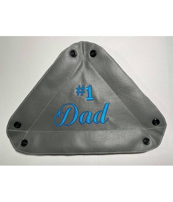 In Hoop Dad Triangle Snap Tray