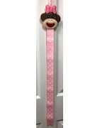In Hoop Sock Monkey Bow Holder