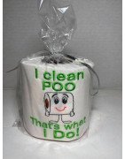 Toilet Paper Design Bulls Clean Poo