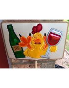 In Hoop Wine Is Good Yard Sign