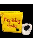 In Hoop Itsy Bitsy Spider Book and Finger Puppet