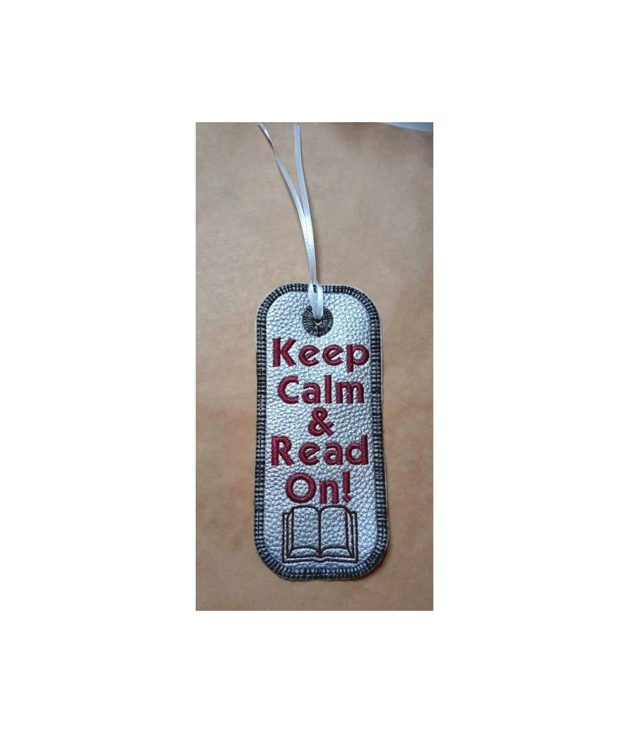 In Hoop Keep Calm Bookmark