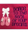 Dance To The Beat Applique