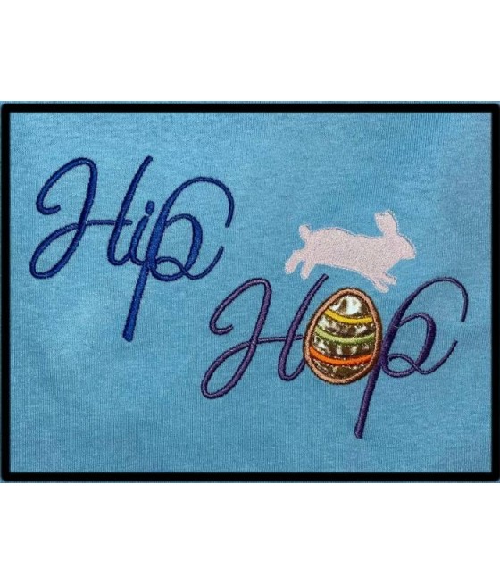 Applique Hip Hop Bunny