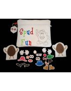 In Hoop Spud Fun Puppet Set