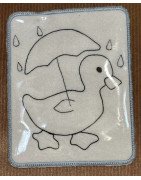 In Hoop Duck Coloring Page