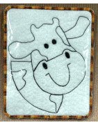 In Hoop Cow Coloring Page