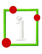 Specialty Applique Square with Dots Font