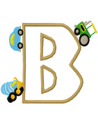 Specialty Applique Car Font