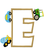 Specialty Applique Car Font