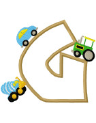 Specialty Applique Car Font