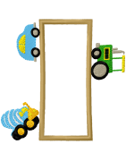 Specialty Applique Car Font