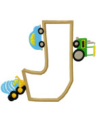 Specialty Applique Car Font